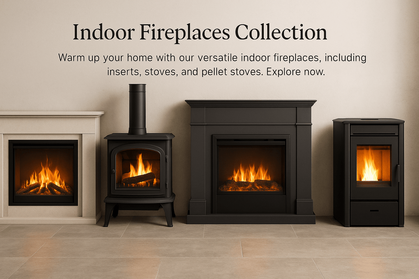 Indoor Fireplaces - Outside Town