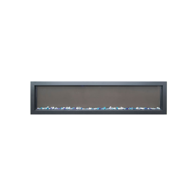 Remii 65-Inch Extra Slim Indoor or Outdoor Built-In Electric Fireplace