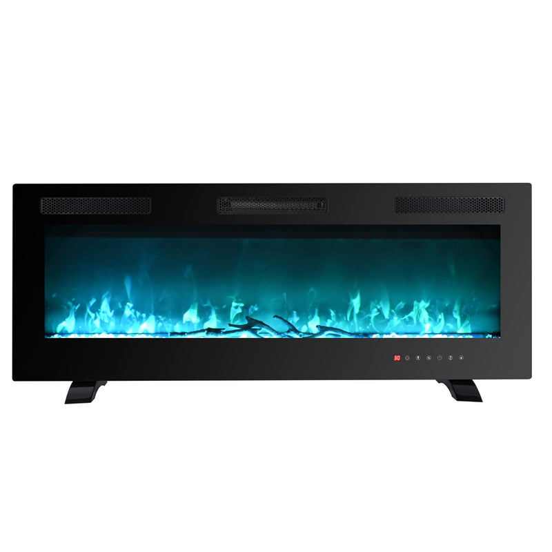 48-inch Modern Wall Mount Fireplace Insert