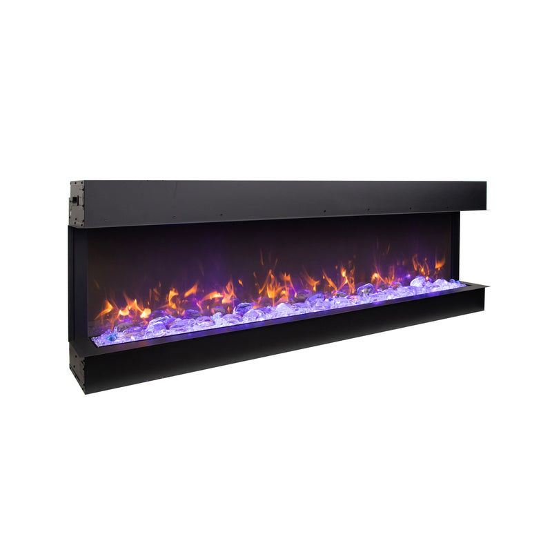 Remii BAY-SLIM 40 inches Indoor/Outdoor 3-Sided Electric Fireplace