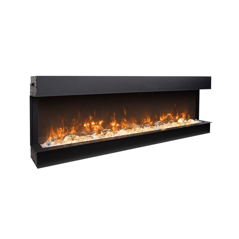 Remii BAY-SLIM 50-Inch Indoor/Outdoor 3-Sided Electric Fireplace