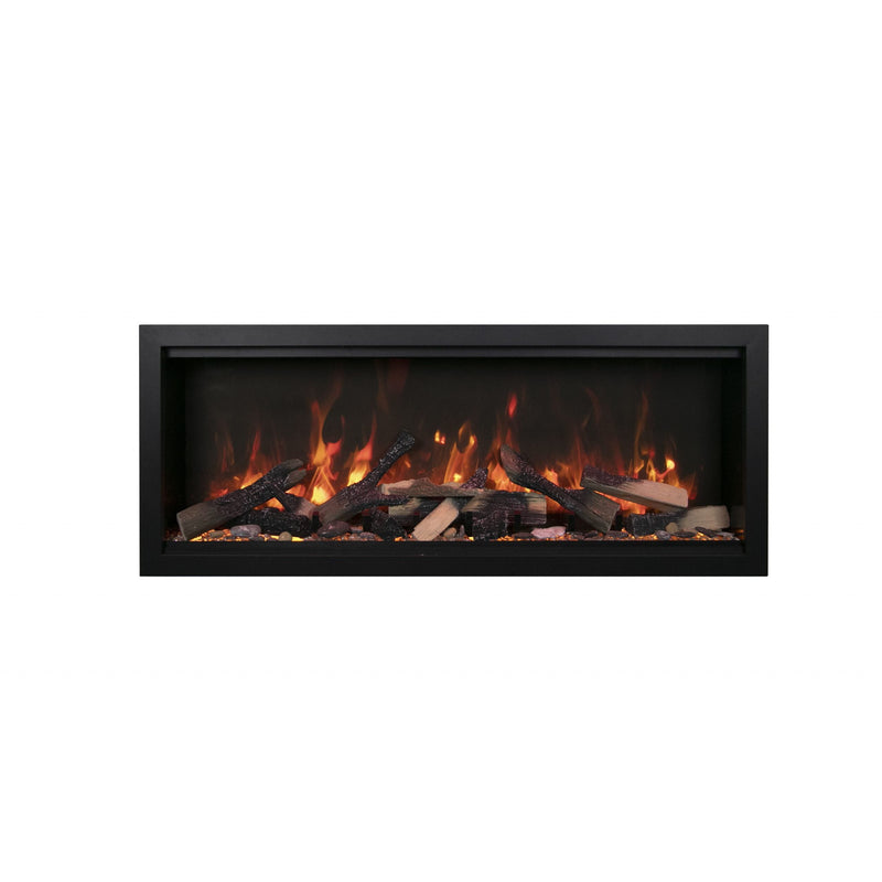 Amantii Symmetry Smart Extra Tall 50 Inch  Indoor/Outdoor Built-In Electric Fireplace