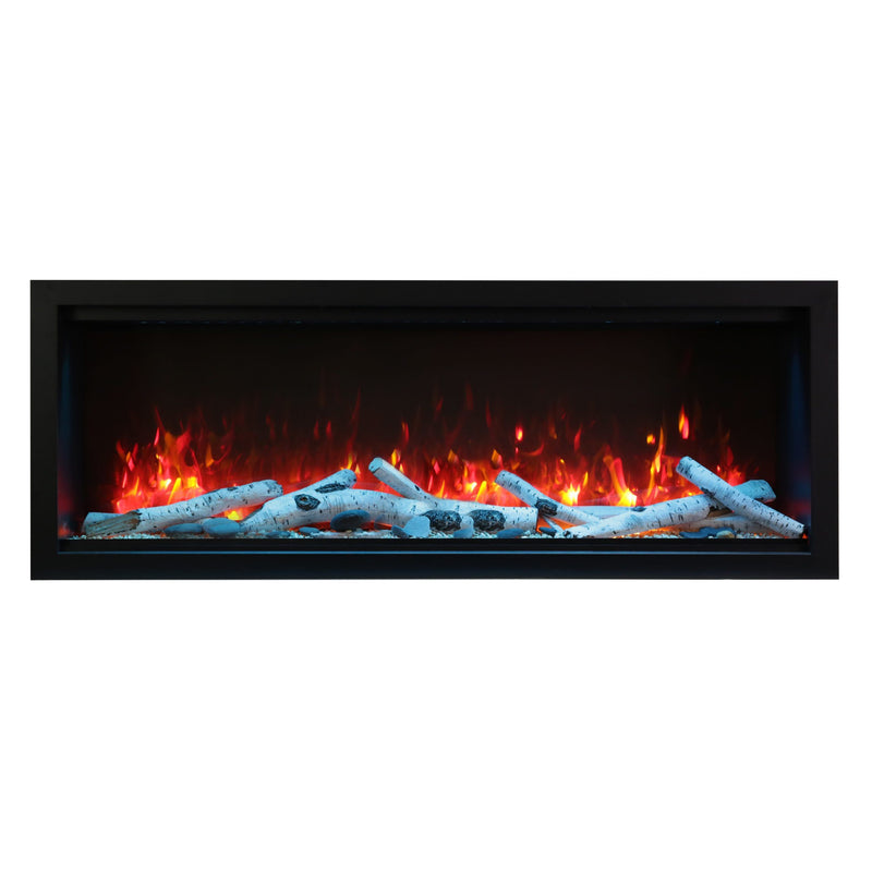 Amantii Symmetry Smart Extra Tall 50 Inch  Indoor/Outdoor Built-In Electric Fireplace