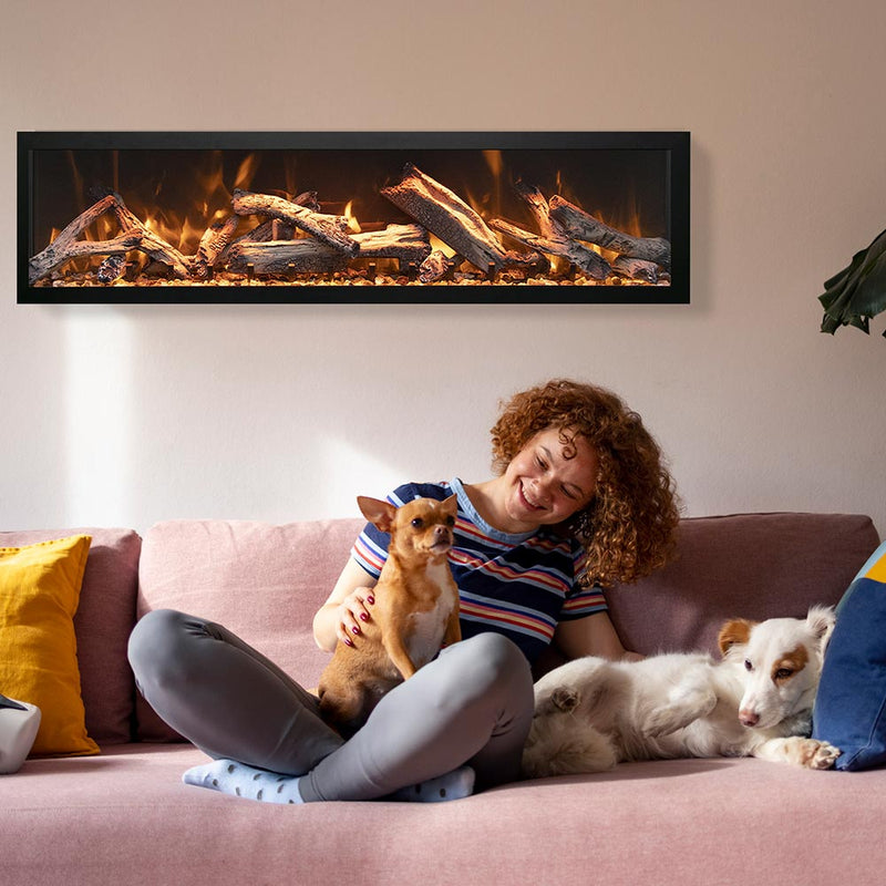 Amantii Panorama Deep Built-In Smart Electric Fireplace