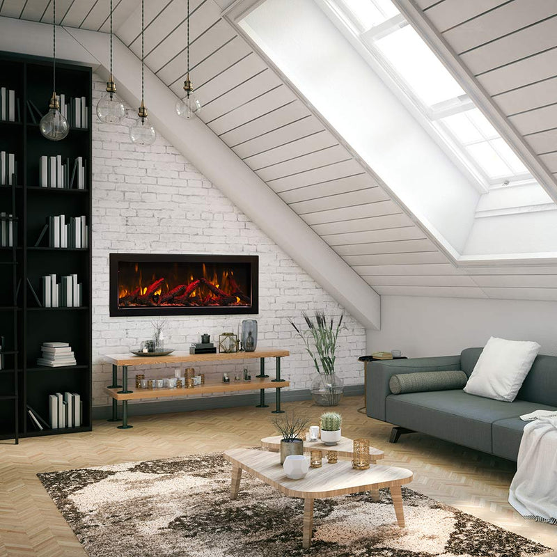 Amantii Panorama Deep Built-In Smart Electric Fireplace