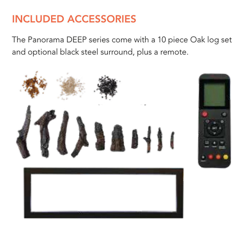 Amantii Panorama Deep Built-In Smart Electric Fireplace