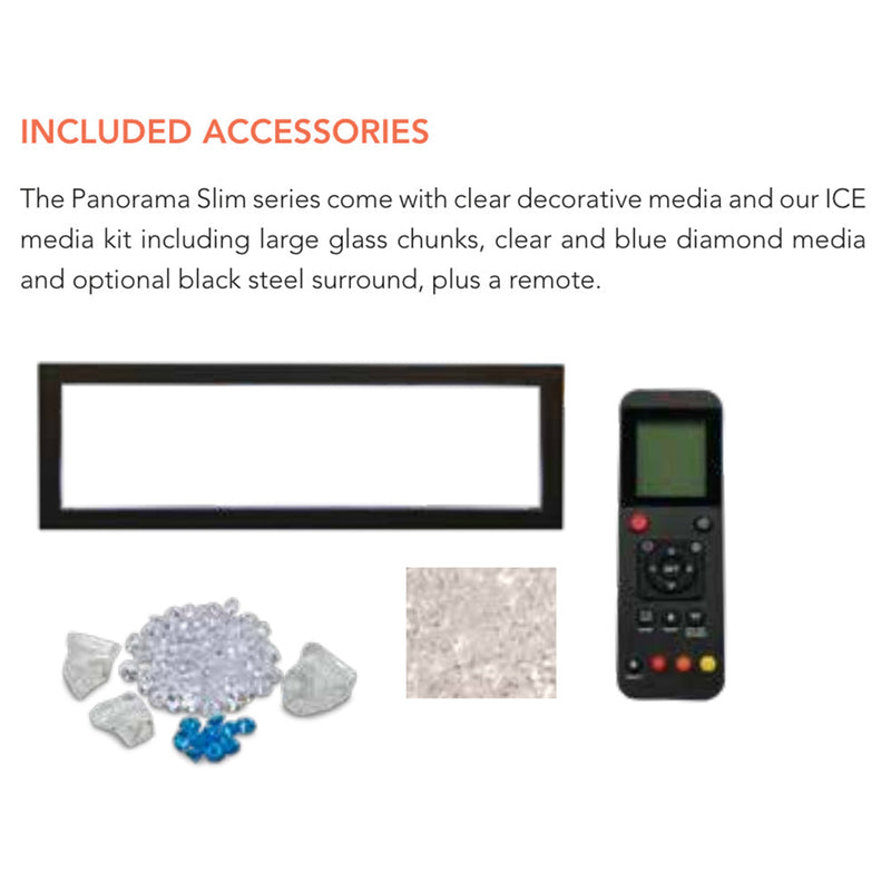 Amantii Panorama Slim Built-In Smart Electric Fireplace