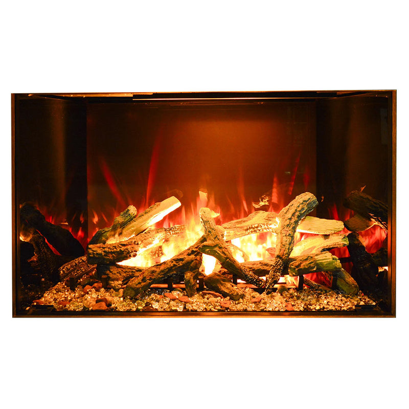 Amantii Signature 38" Built-In Hybrid Electric-Vapour Fireplace BI-TRD-38-SIG