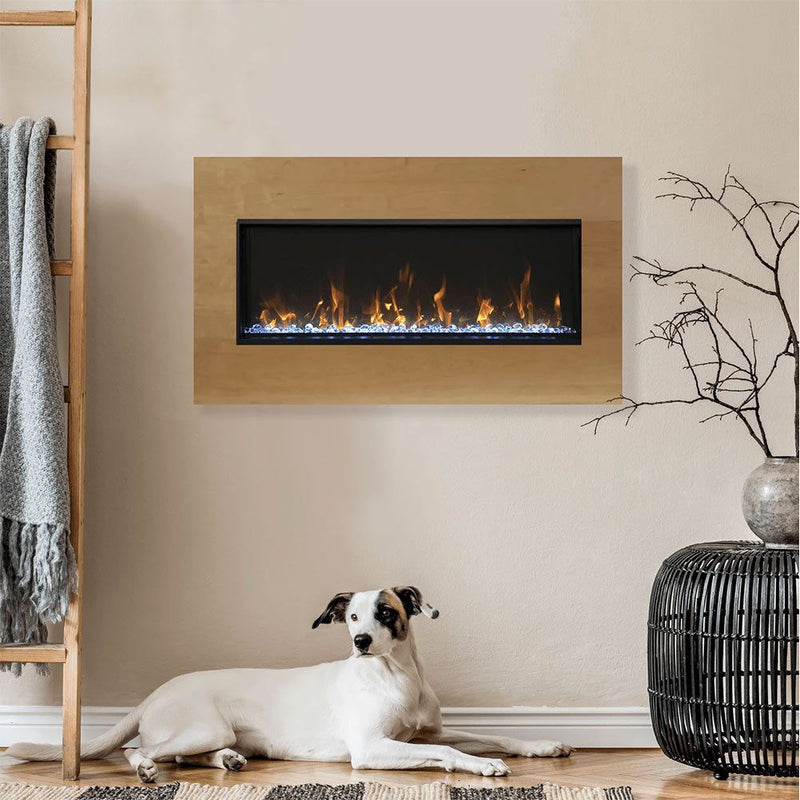 Amantii Panorama Extra Slim Built-In Smart Indoor Electric Fireplace
