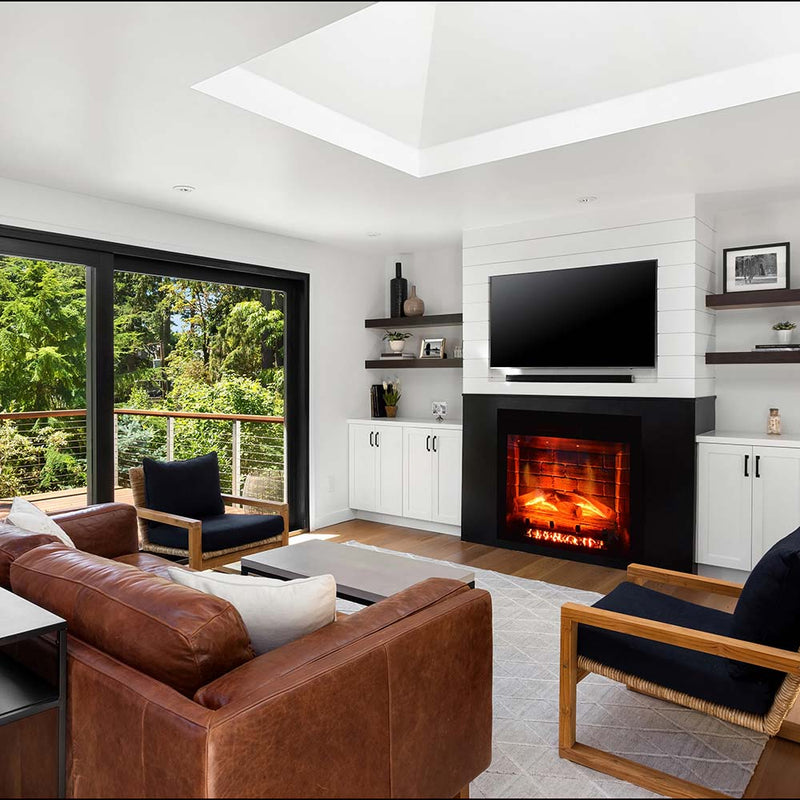 Amantii Fire and Ice Classic Built-In Electric Fireplace 26", 30", 33"