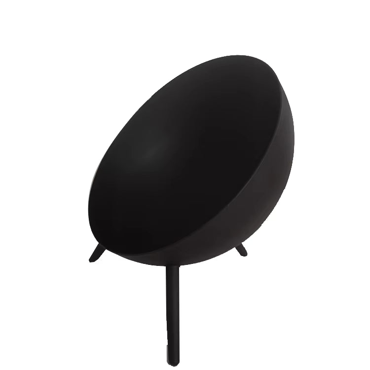 Heavy Duty Cast Iron Half Ball Fire Pit