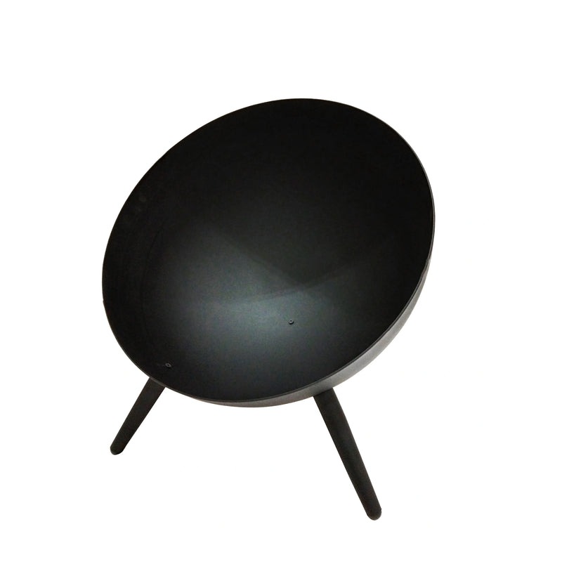 Heavy Duty Cast Iron Half Ball Fire Pit