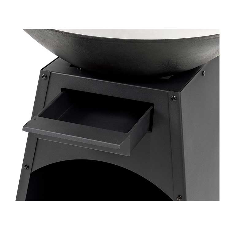 Dual-purpose Fire Pit BBQ grill & Storage