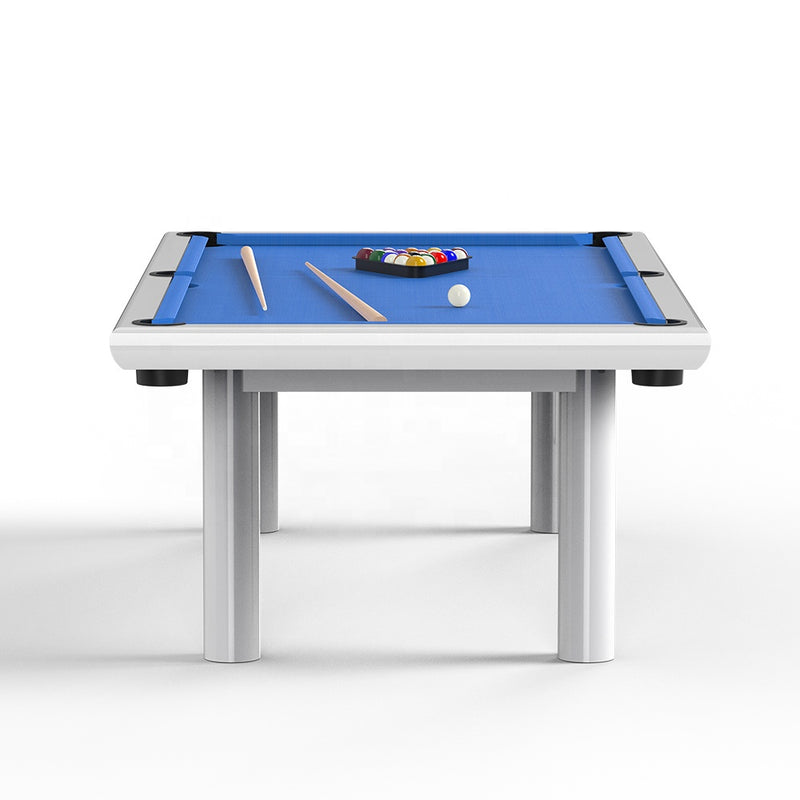 2024 Waterproof 8ft Aluminum Frame Outdoor Pool Table