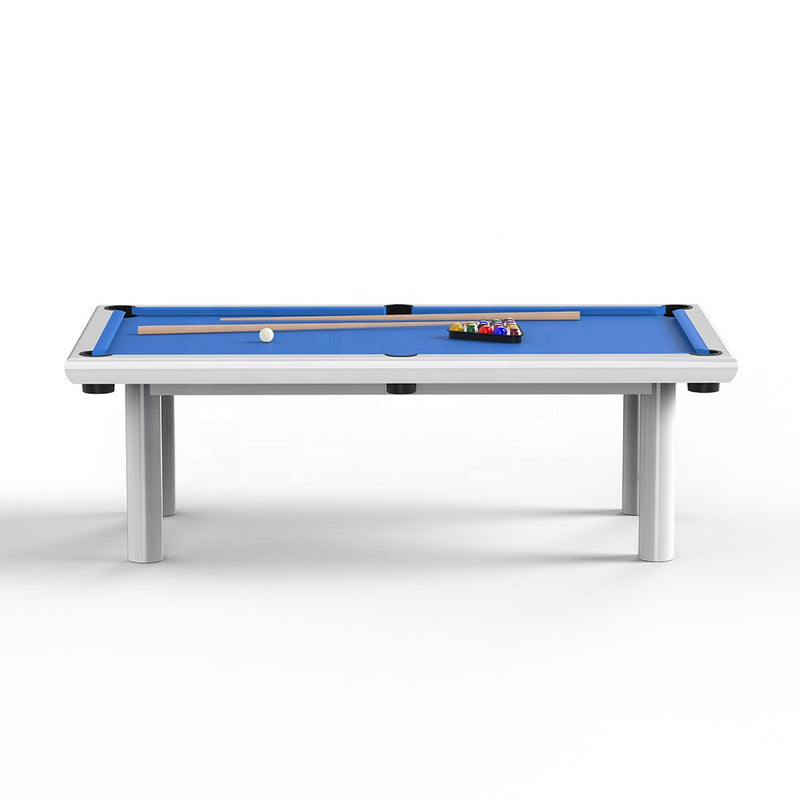 2024 Waterproof 8ft Aluminum Frame Outdoor Pool Table