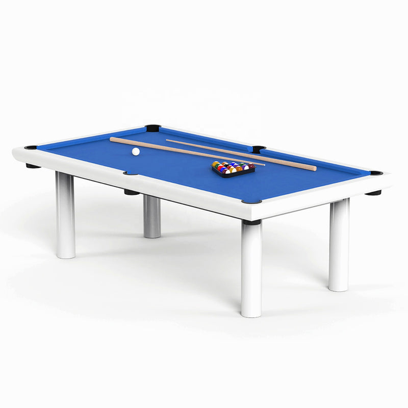 2024 Waterproof 8ft Aluminum Frame Outdoor Pool Table