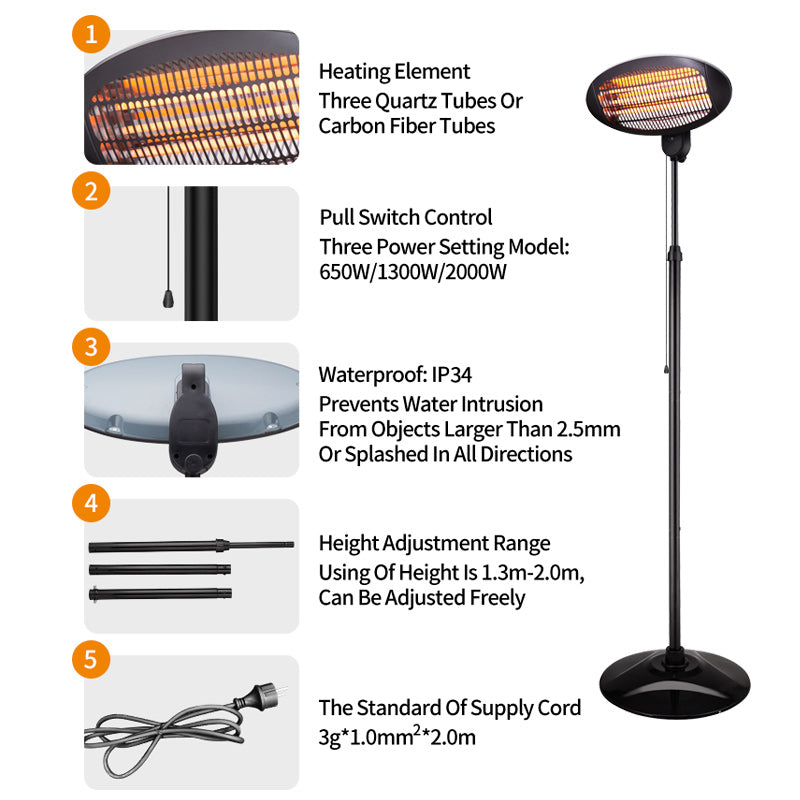 Freestanding Patio Heater
