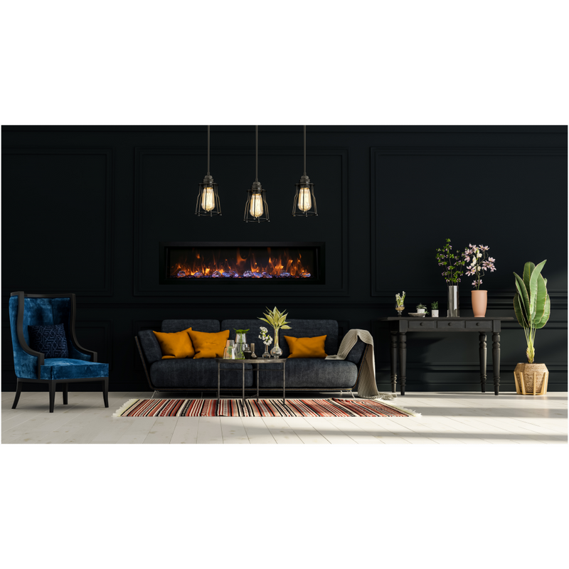 Remii 65-Inch Deep Built-In Electric Fireplace
