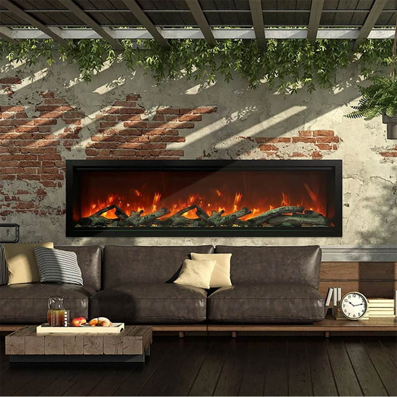 Amantii Symmetry XT Lumina Electric Fireplace 42" 60" 74"