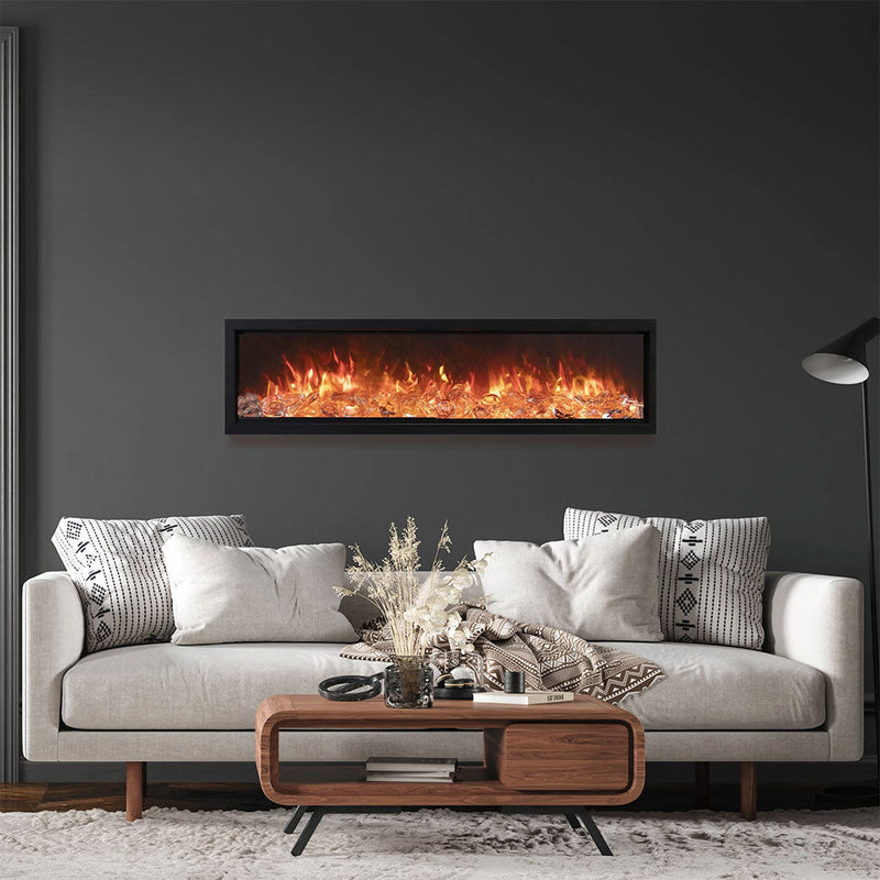Amantii Symmetry Bespoke 42-Inch Built-In Electric Fireplace