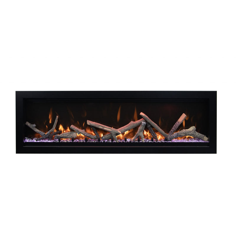 Amantii Symmetry Lumina 60 Inch Built-In Smart Electric Fireplace