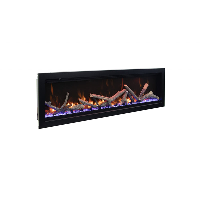 Amantii Symmetry Lumina 60 Inch Built-In Smart Electric Fireplace