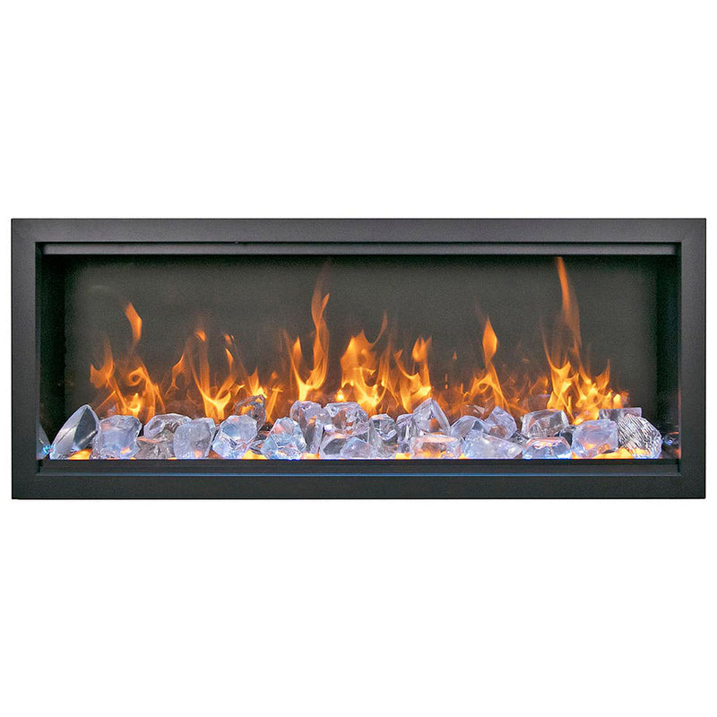 Amantii Symmetry Extra Tall Bespoke  Built-In Electric Fireplace