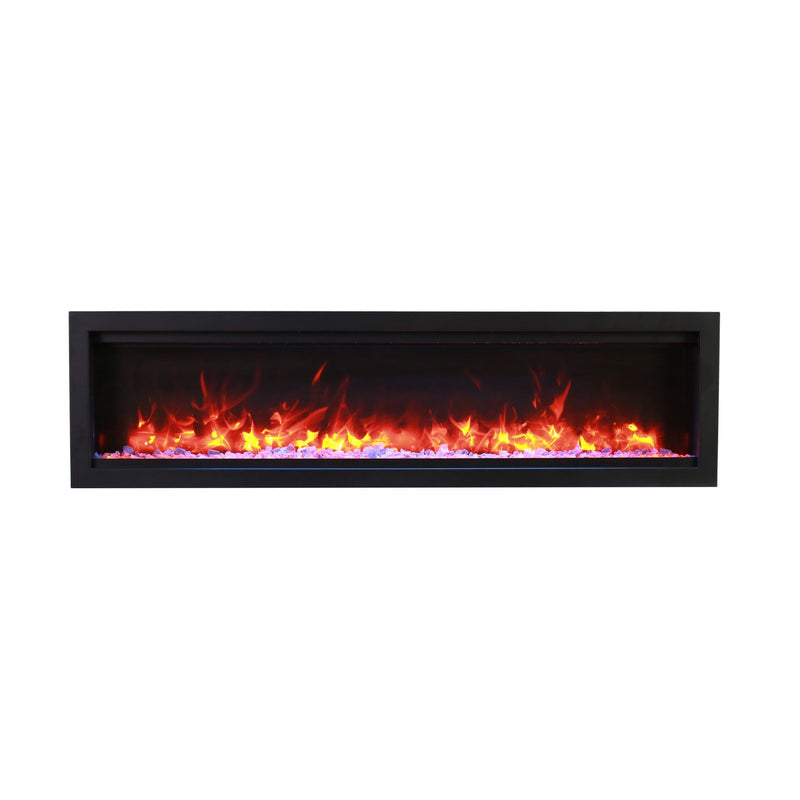 Amantii Symmetry Lumina 60 Inch Built-In Smart Electric Fireplace
