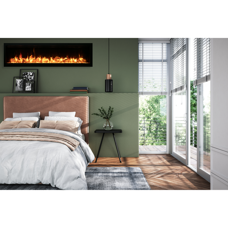 Remii-WM Lumina – 100 Inch Electric Fireplace