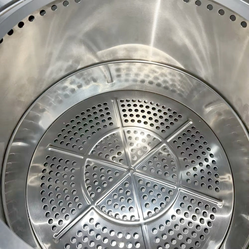 Stainless Steel Fire Pit with Base and Grill Table