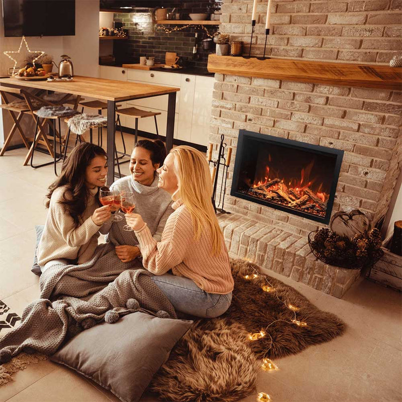 Amantii Traditional Insert Bespoke Electric Fireplace