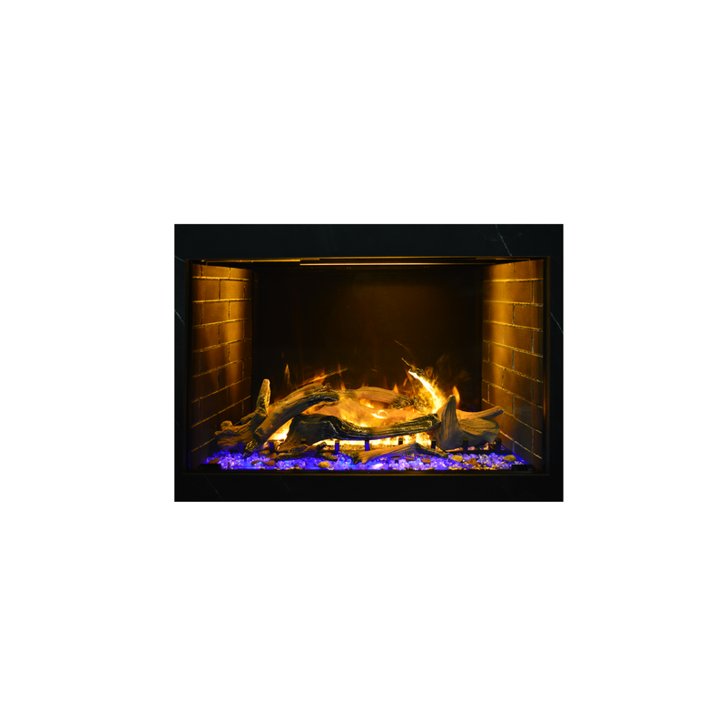 Amantii Signature 38" Built-In Hybrid Electric-Vapour Fireplace BI-TRD-38-SIG