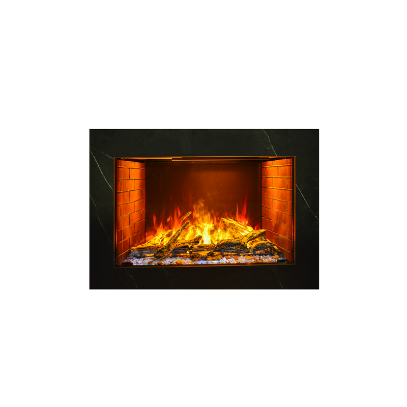 Amantii Signature 38" Built-In Hybrid Electric-Vapour Fireplace BI-TRD-38-SIG