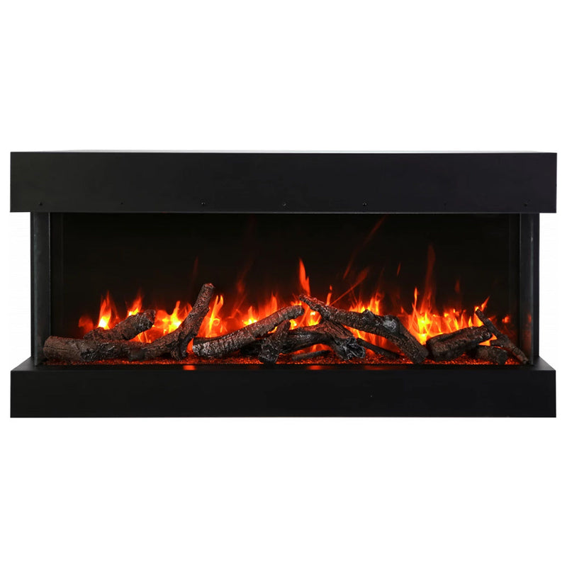 Amantii Tru-View Extra Tall XL Indoor/Outdoor Built-In 3-Sided Smart Electric Fireplace