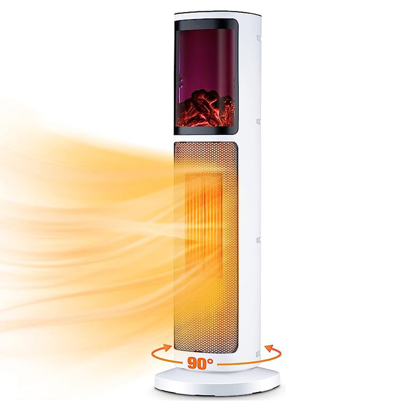 Tower Fan & Fireplace Heater