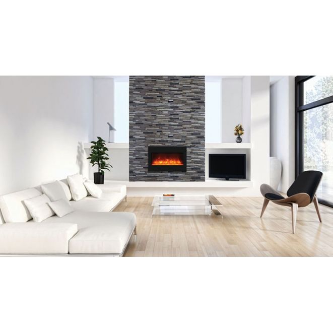 Amantii 31" Zero Clearance Electric Fireplace