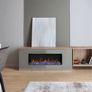 Amantii Panorama Slim Built - In Smart Electric Fireplace - Outside Town