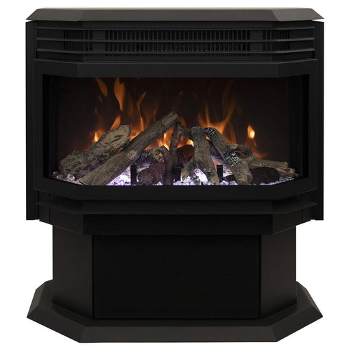 Amantii Sierra Flame FS - LUMINA Freestanding Series 26 - Inch Electric Fireplace with Logs - Outside Town