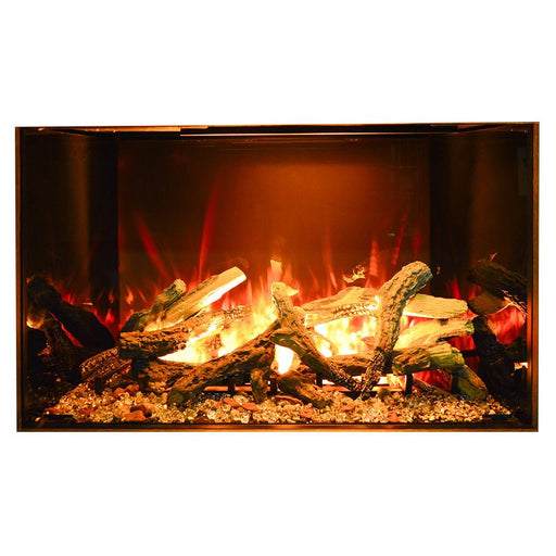 Amantii Signature 38" Built - In Hybrid Electric - Vapour Fireplace BI - TRD - 38 - SIG - Outside Town