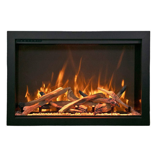 Amantii Traditional Bespoke 44 - Inches Electric Fireplace - Outside Town