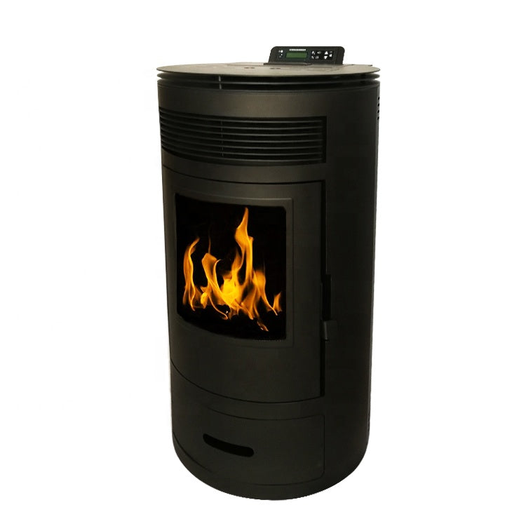 Modern Cast Iron Pellet Stove Fireplace
