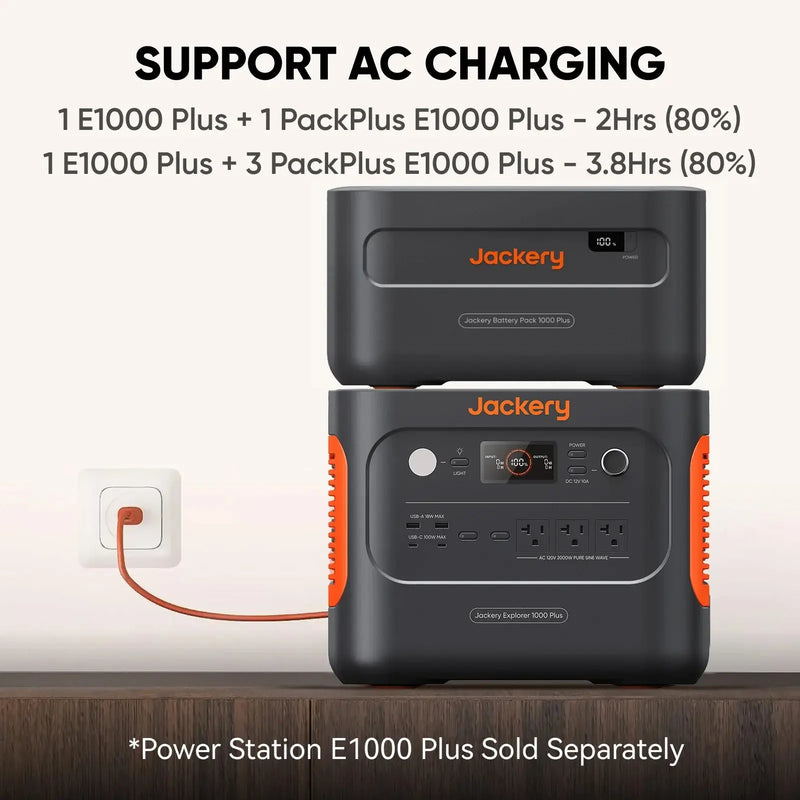 Jackery Battery Pack 1000 Plus | 1264Wh Capacity - Outside Town
