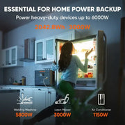 Jackery Explorer 2000 Plus Portable Power Station 2042Wh Capacity 3000W - Outside Town
