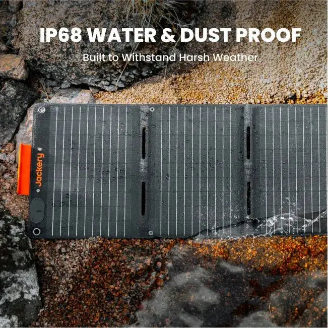 Jackery SolarSaga 40W Mini Solar Panel - Outside Town