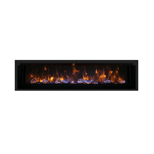Remii Extra Tall 55 inch Electric Fireplace - Outside Town