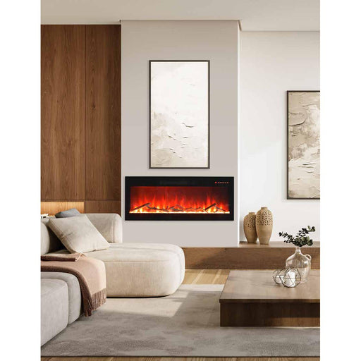 Remii Horizon Linear 42 - Inch Electric Fireplace - Outside Town