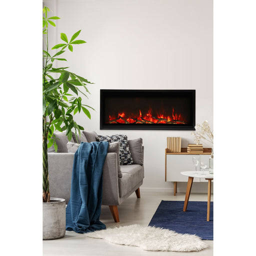 Remii WM - SLIM Smart 45 - Inch Electric Fireplace - Outside Town