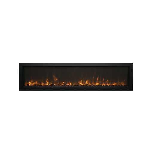 Remii WM - SLIM Smart 65 - Inch Electric Fireplace - Outside Town