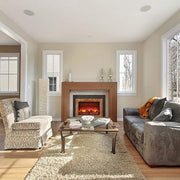 Sierra Flame by Amantii INS - FM Electric Fireplace Insert with Logs - Outside Town