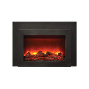 Sierra Flame by Amantii INS - FM Electric Fireplace Insert with Logs - Outside Town